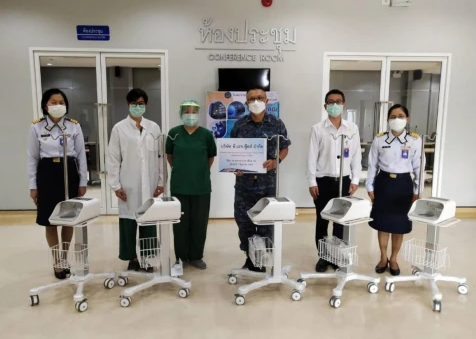鱼跃医疗向泰国捐赠血压计，泰国公主诗